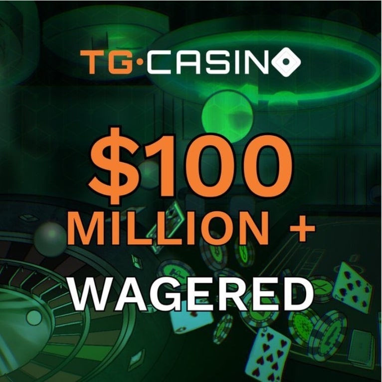 عملة TGC الخاصّة بمشروع TG.Casino منافس Rollbit تشهد ارتفاعاً بنسبة 50% لدى إدراجها في أولى منصات التداول اللامركزية